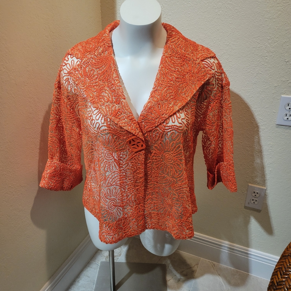 IC Connie K sz XL Orange Jacket